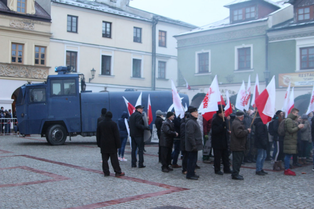 Zamość: Obchody 13 grudnia - 37. rocznica wprowadzenia stanu wojennego [FOTO]