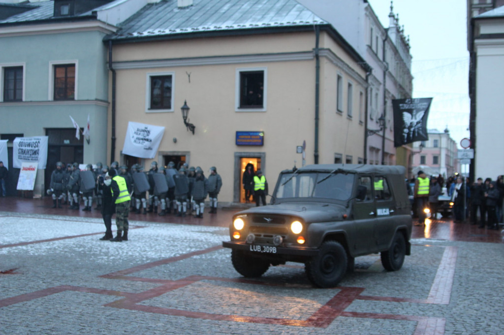 Zamość: Obchody 13 grudnia - 37. rocznica wprowadzenia stanu wojennego [FOTO]
