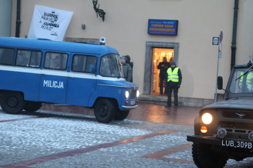 Zamość: Obchody 13 grudnia - 37. rocznica wprowadzenia stanu wojennego [FOTO]