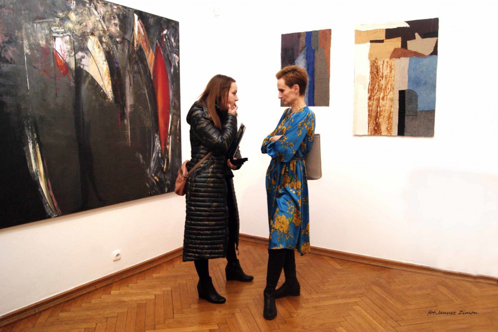 Zamość: Alicja i Donat Kowalscy - tkanina artystyczna i malarstwo w BWA [FOTO]