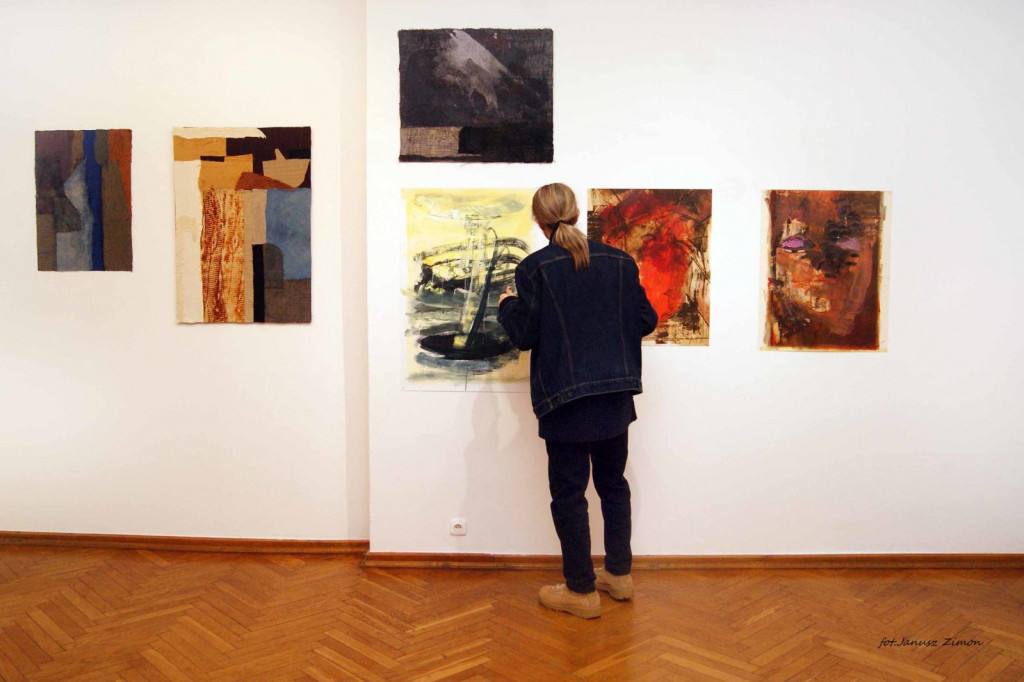 Zamość: Alicja i Donat Kowalscy - tkanina artystyczna i malarstwo w BWA [FOTO]