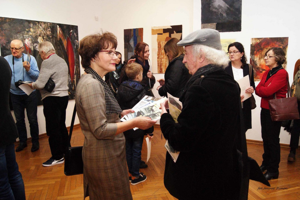 Zamość: Alicja i Donat Kowalscy - tkanina artystyczna i malarstwo w BWA [FOTO]