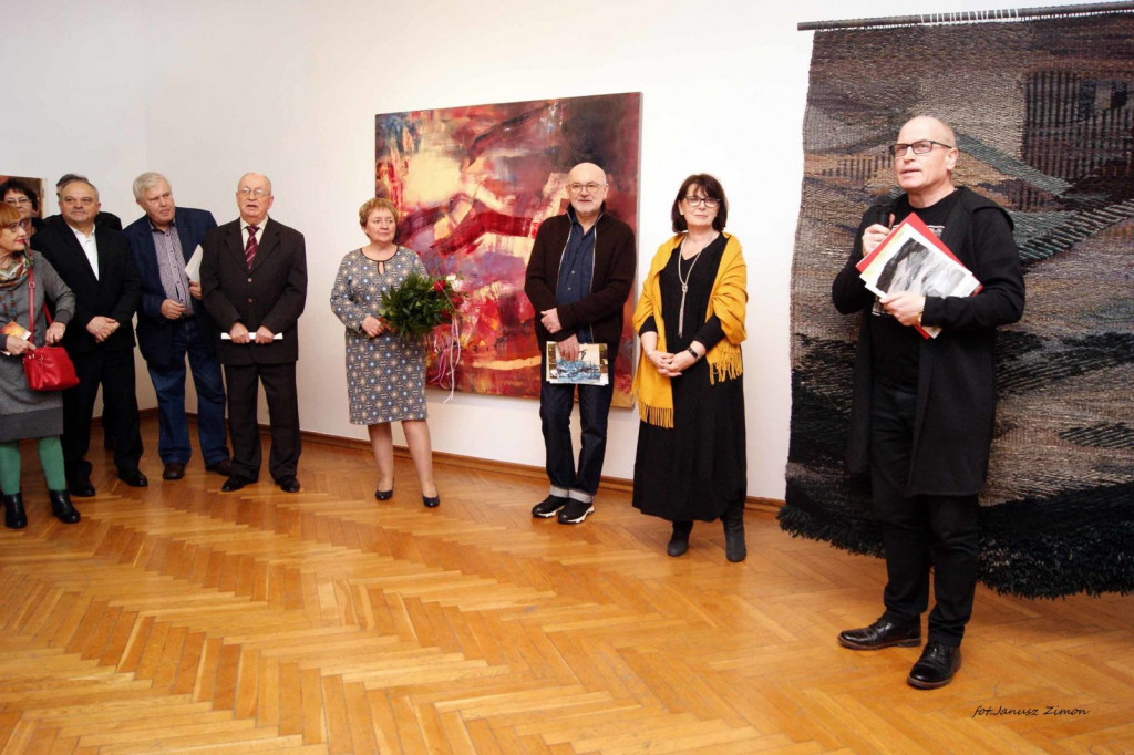 Zamość: Alicja i Donat Kowalscy - tkanina artystyczna i malarstwo w BWA [FOTO]
