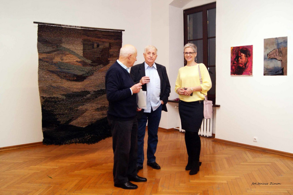 Zamość: Alicja i Donat Kowalscy - tkanina artystyczna i malarstwo w BWA [FOTO]