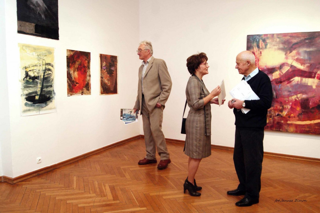 Zamość: Alicja i Donat Kowalscy - tkanina artystyczna i malarstwo w BWA [FOTO]