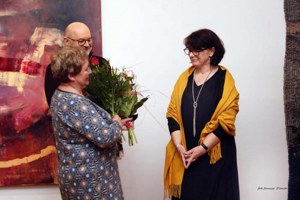 Zamość: Alicja i Donat Kowalscy - tkanina artystyczna i malarstwo w BWA [FOTO]