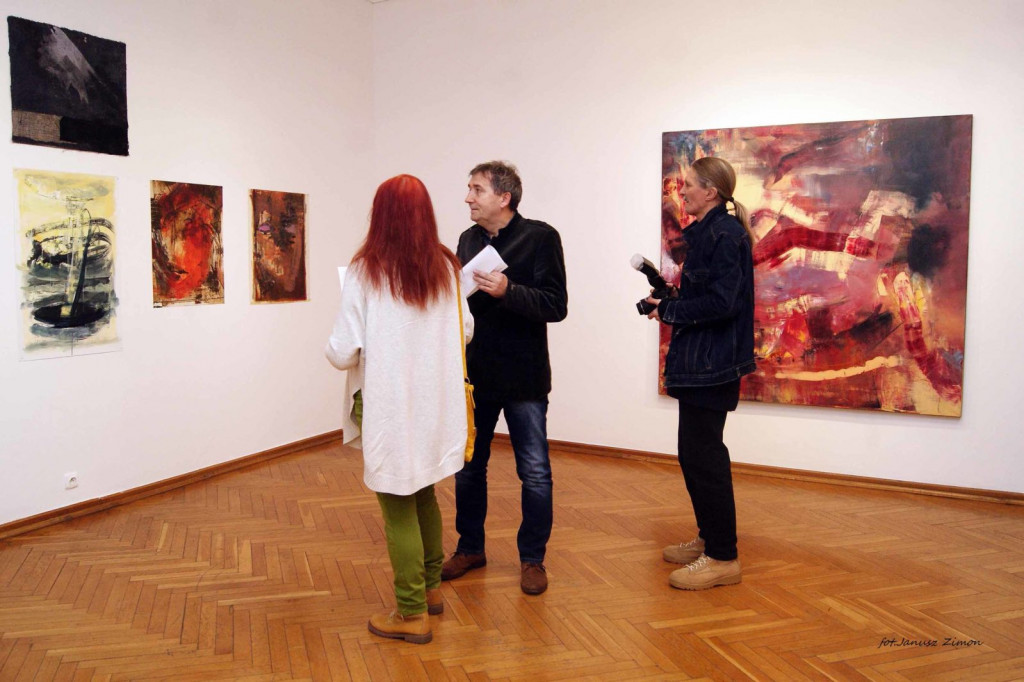 Zamość: Alicja i Donat Kowalscy - tkanina artystyczna i malarstwo w BWA [FOTO]