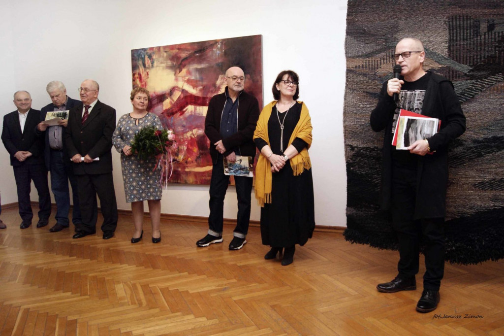 Zamość: Alicja i Donat Kowalscy - tkanina artystyczna i malarstwo w BWA [FOTO]
