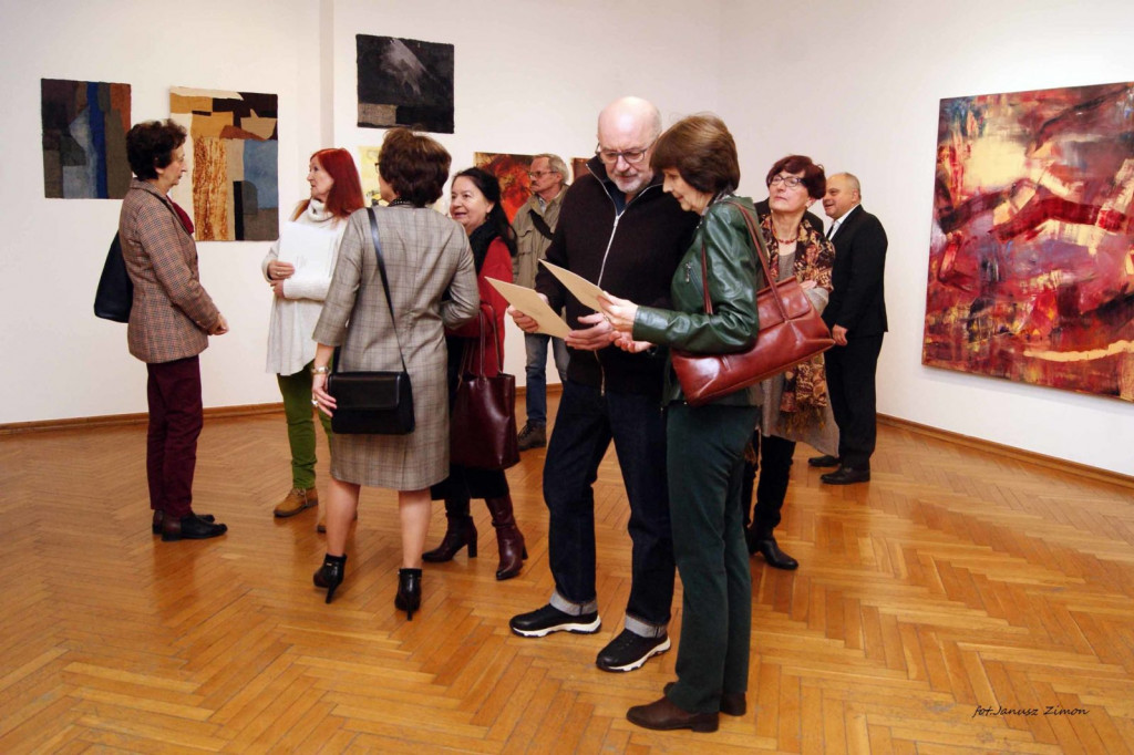 Zamość: Alicja i Donat Kowalscy - tkanina artystyczna i malarstwo w BWA [FOTO]