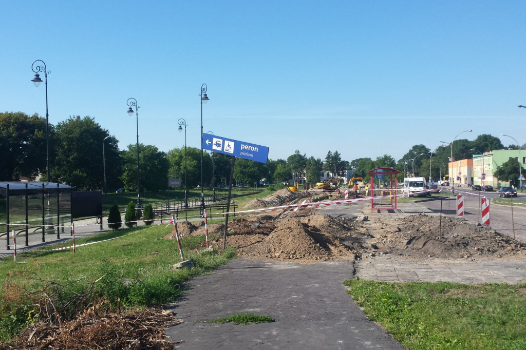 Zamość: Centrum przesiadkowe (HUB komunikacyjny) ma być gotowe do końca roku [FOTO]