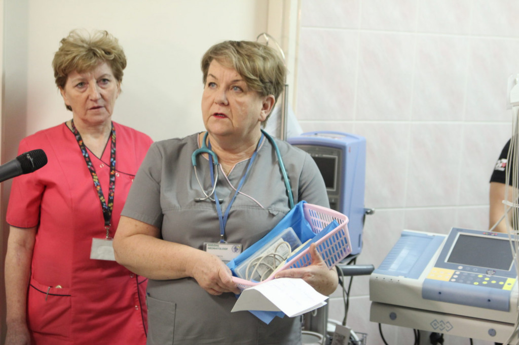 Zamość: WOŚP na zamojskiej neonatologii [FOTO, VIDEO]