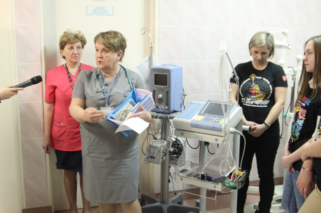 Zamość: WOŚP na zamojskiej neonatologii [FOTO, VIDEO]