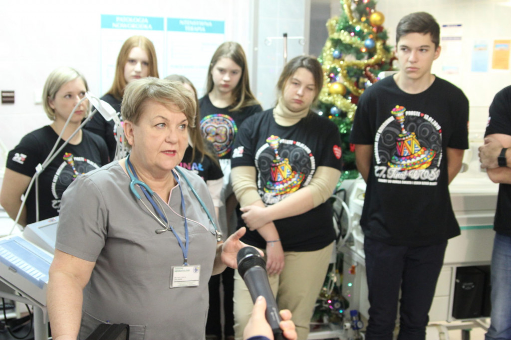 Zamość: WOŚP na zamojskiej neonatologii [FOTO, VIDEO]