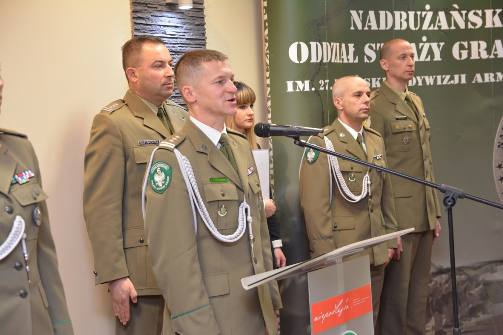 Region: Ślubowanie nowo przyjętych funkcjonariuszy NOSG