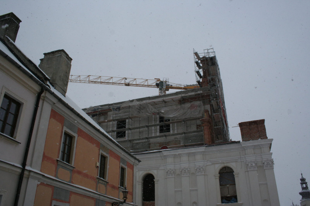 Zamość w zimowej odsłonie... [FOTO]