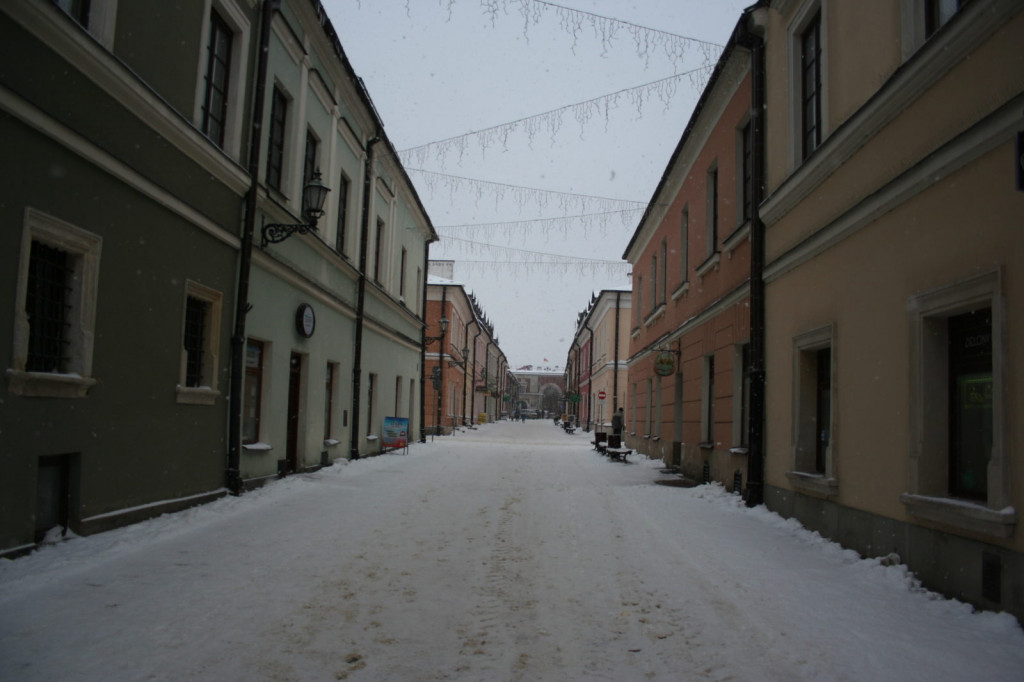 Zamość w zimowej odsłonie... [FOTO]