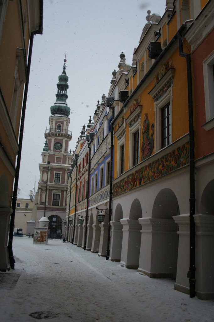 Zamość w zimowej odsłonie... [FOTO]