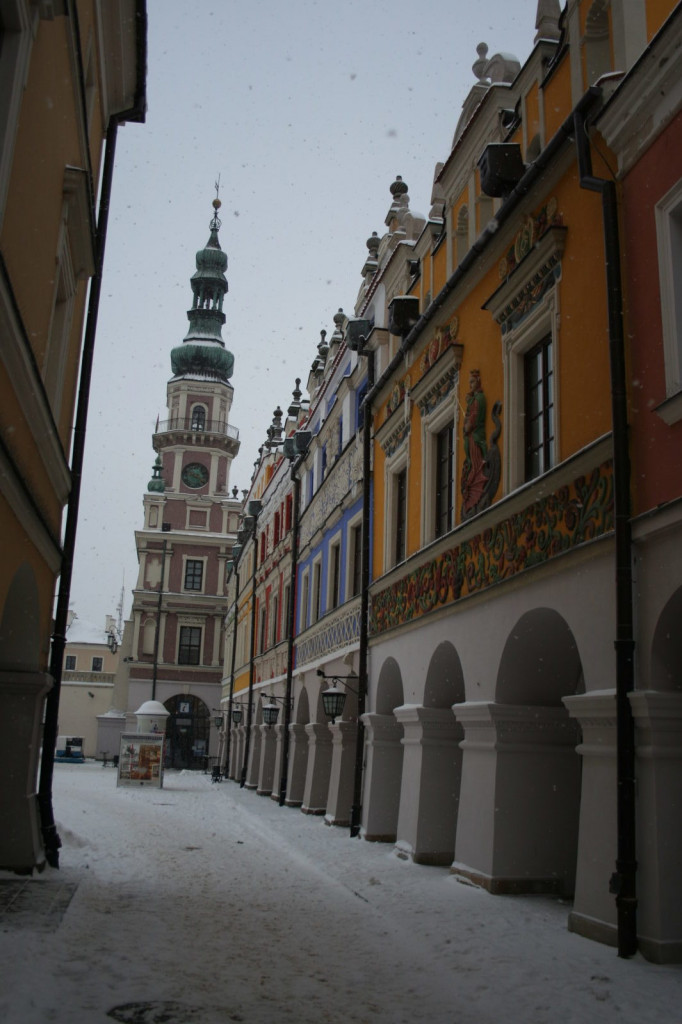 Zamość w zimowej odsłonie... [FOTO]