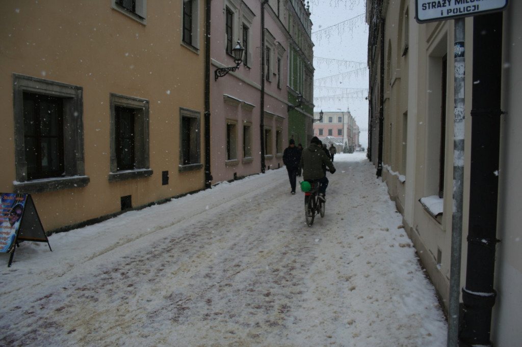 Zamość w zimowej odsłonie... [FOTO]