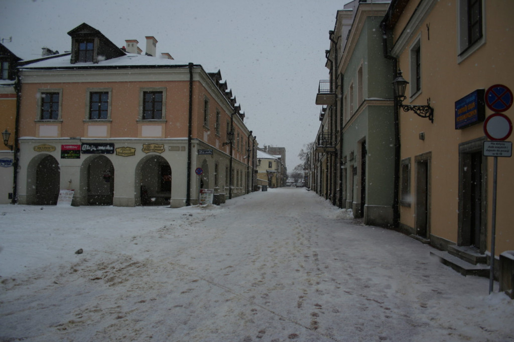 Zamość w zimowej odsłonie... [FOTO]