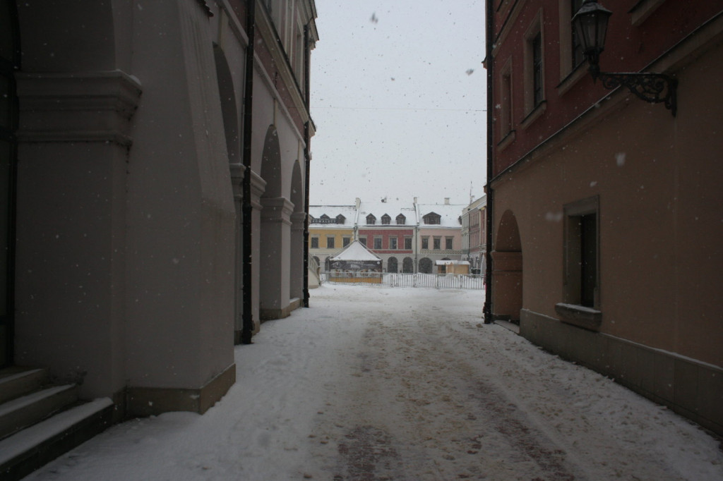 Zamość w zimowej odsłonie... [FOTO]