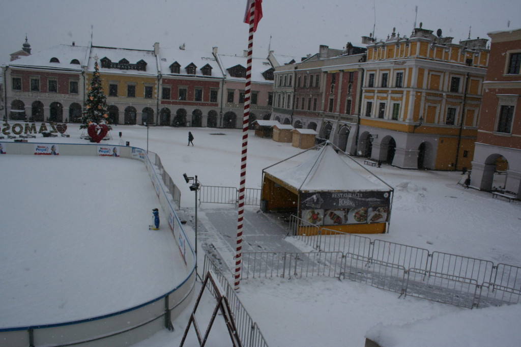Zamość w zimowej odsłonie... [FOTO]