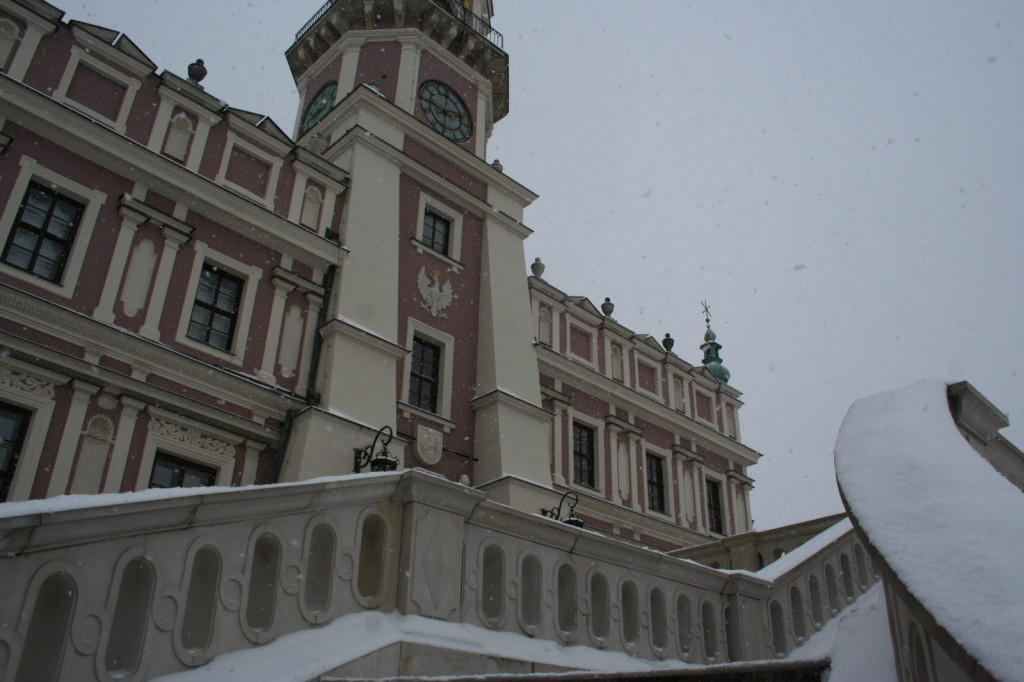 Zamość w zimowej odsłonie... [FOTO]