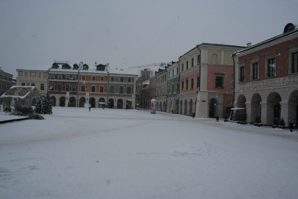 Zamość w zimowej odsłonie... [FOTO]