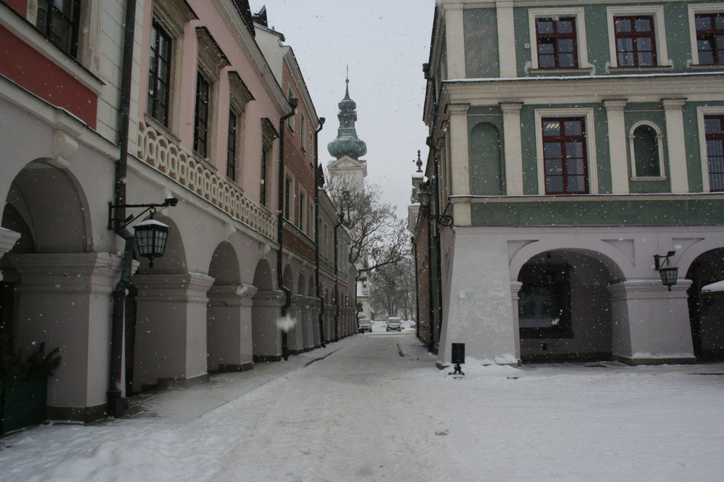 Zamość w zimowej odsłonie... [FOTO]