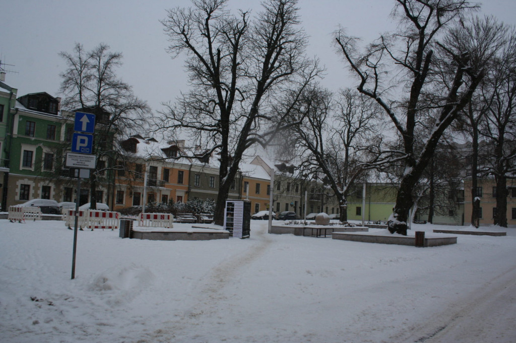 Zamość w zimowej odsłonie... [FOTO]