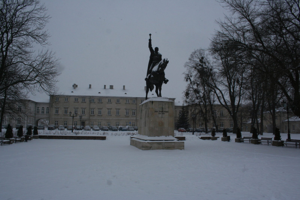 Zamość w zimowej odsłonie... [FOTO]