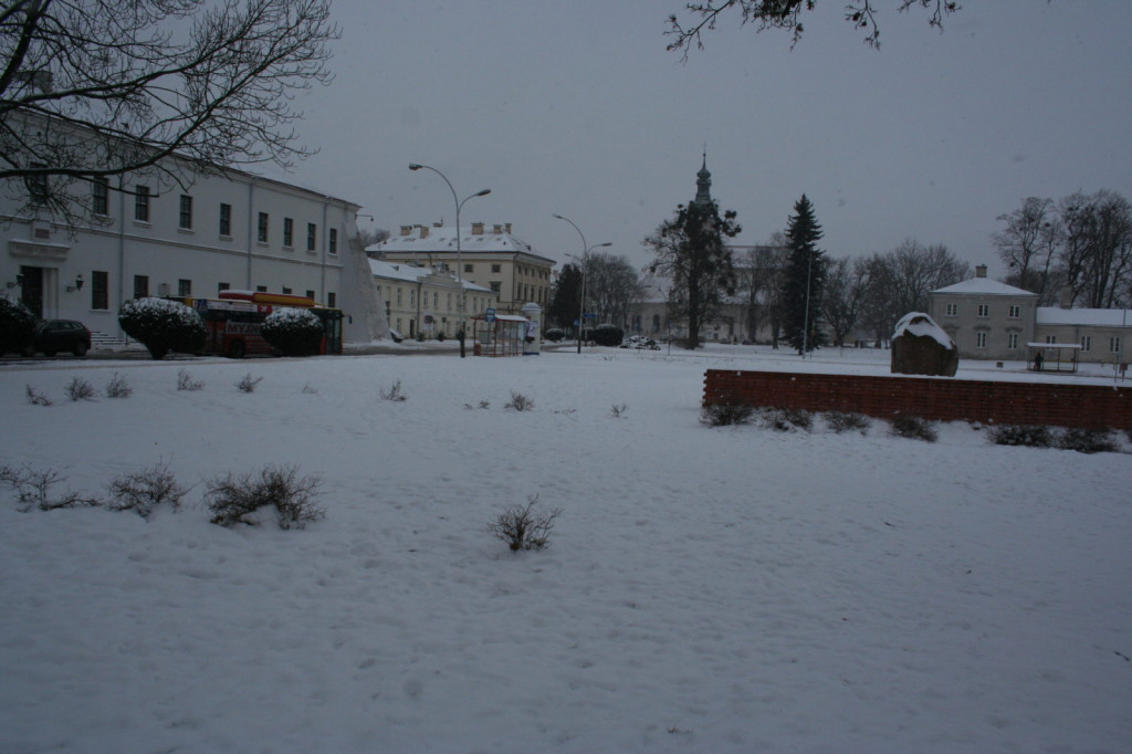 Zamość w zimowej odsłonie... [FOTO]