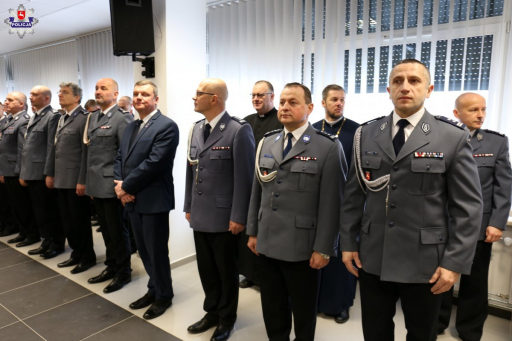 Lublin: Nowi funkcjonariusze, odznaczenia i medale [FOTO]