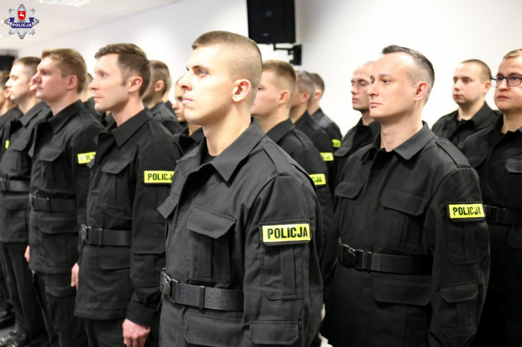 Lublin: Nowi funkcjonariusze, odznaczenia i medale [FOTO]