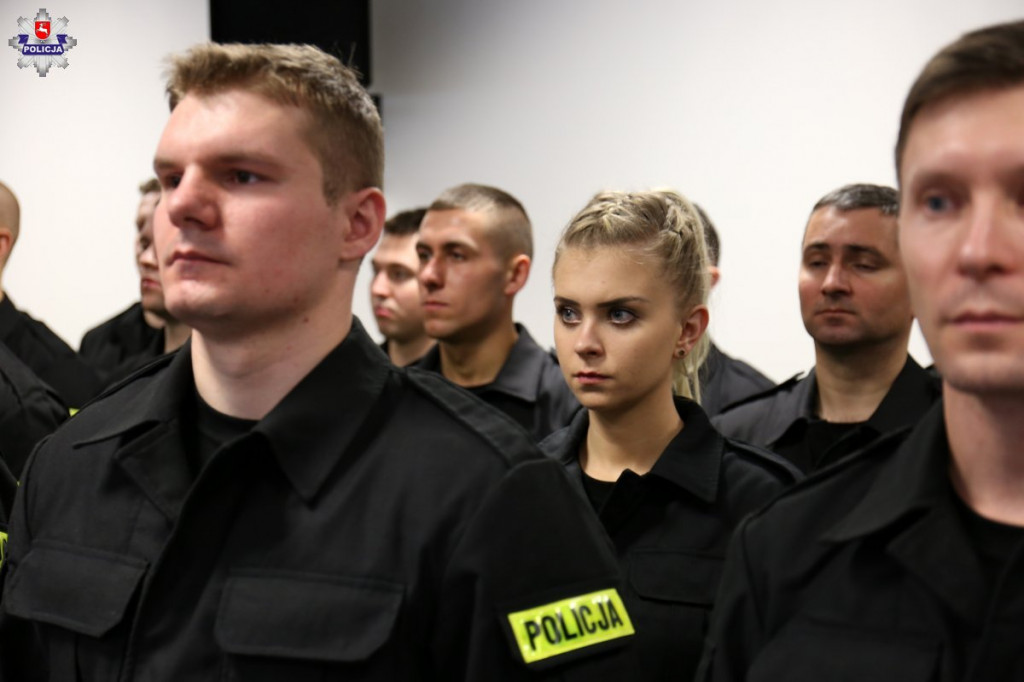 Lublin: Nowi funkcjonariusze, odznaczenia i medale [FOTO]