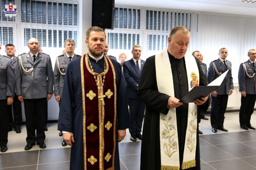 Lublin: Nowi funkcjonariusze, odznaczenia i medale [FOTO]