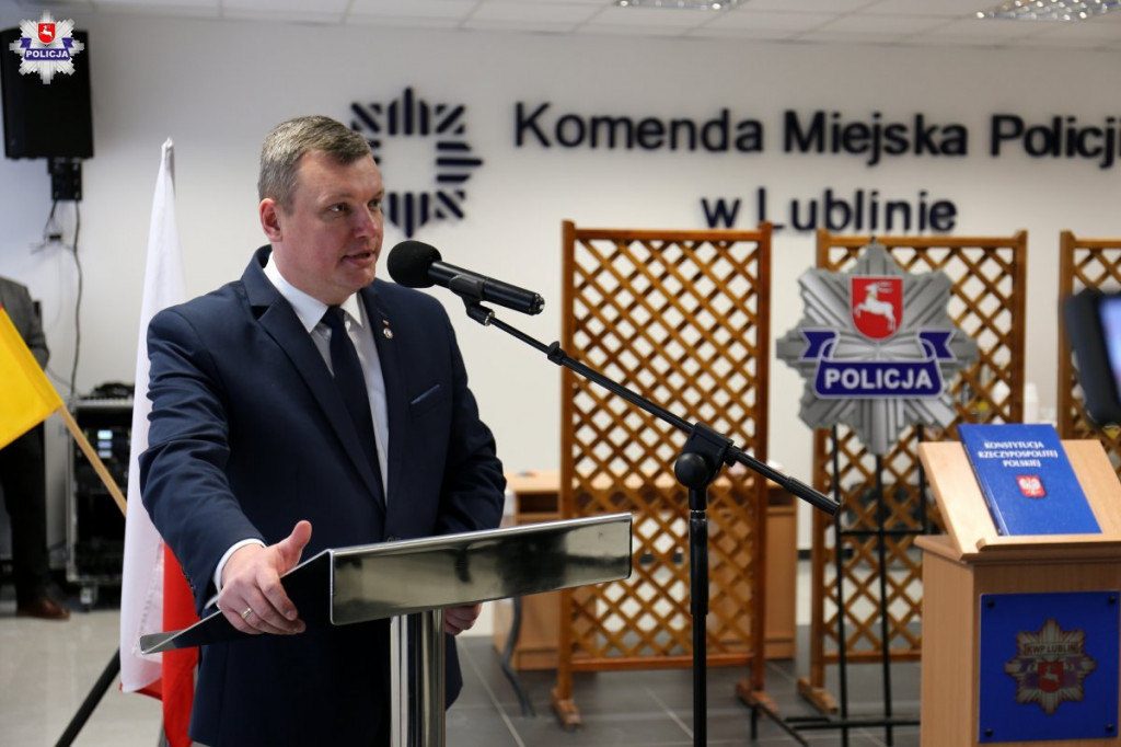 Lublin: Nowi funkcjonariusze, odznaczenia i medale [FOTO]