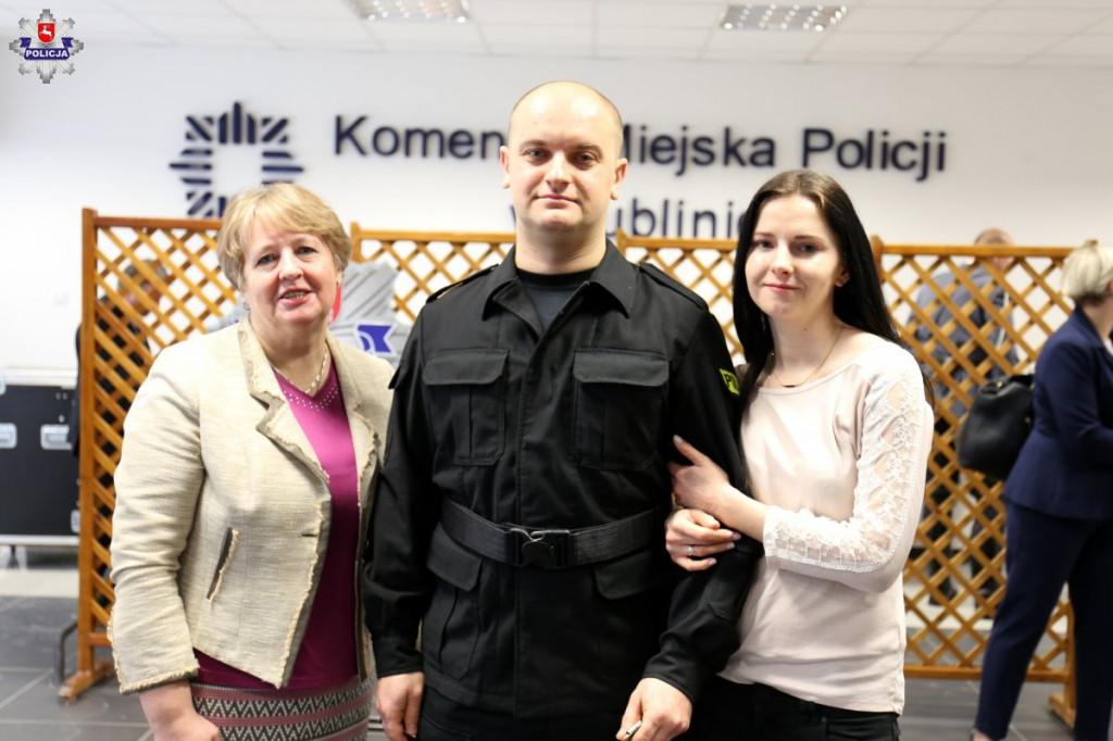 Lublin: Nowi funkcjonariusze, odznaczenia i medale [FOTO]