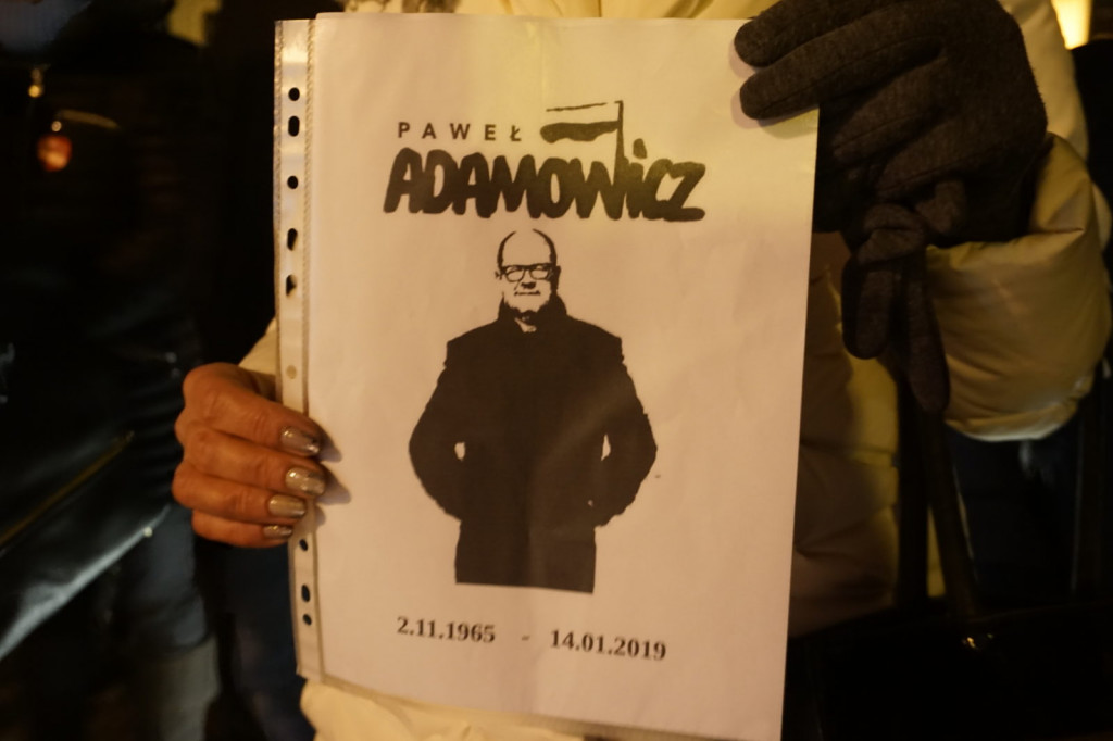 Zamość: Uczcili pamięć prezydenta Gdańska