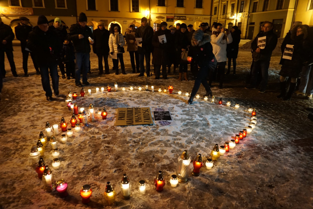 Zamość: Uczcili pamięć prezydenta Gdańska