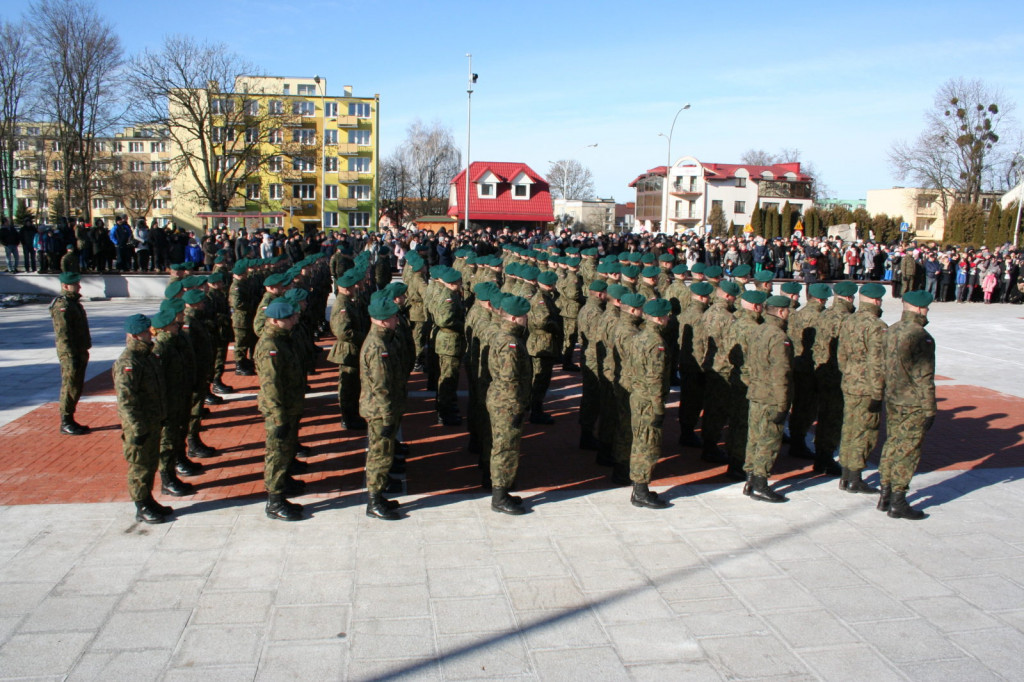 Zamość: Przysięgę złożyło 85 żołnierzy służby przygotowawczej [FOTO]