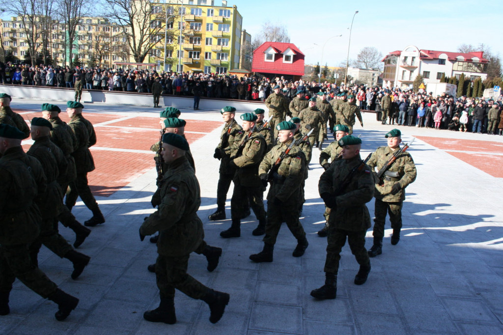 Zamość: Przysięgę złożyło 85 żołnierzy służby przygotowawczej [FOTO]