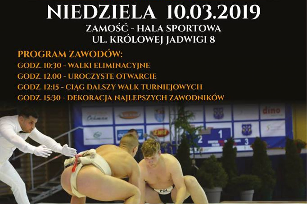 Zamość: Puchar Polski w SUMO [PROGRAM]