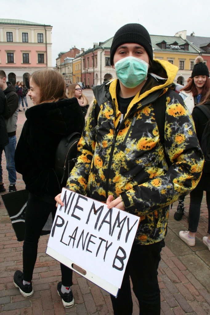 Zamość: Strajkowali dla klimatu [FOTO, VIDEO]