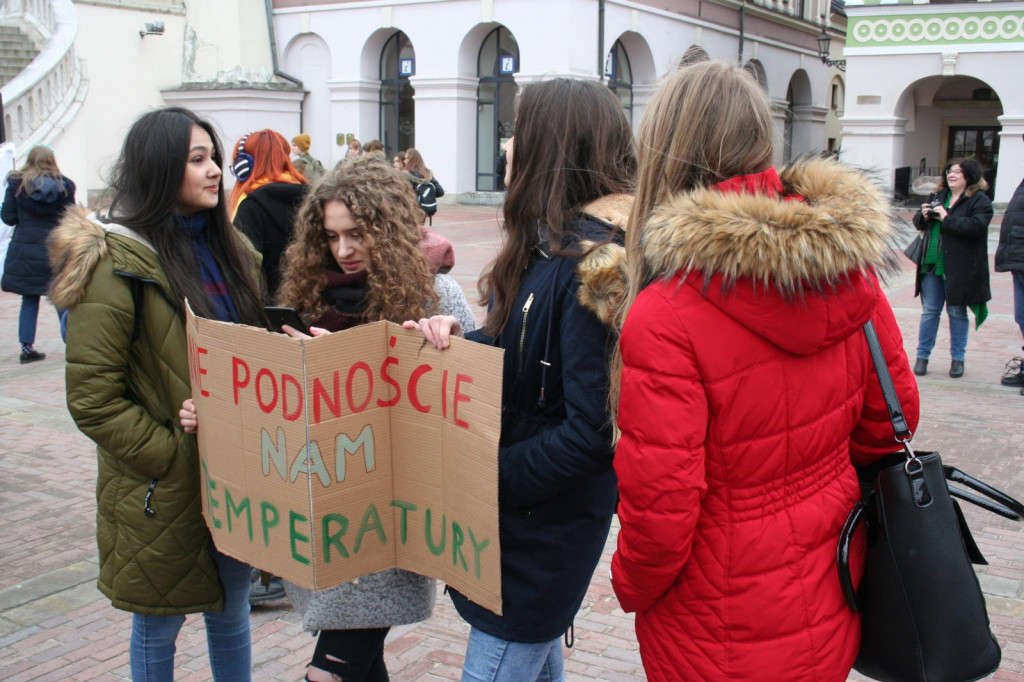 Zamość: Strajkowali dla klimatu [FOTO, VIDEO]
