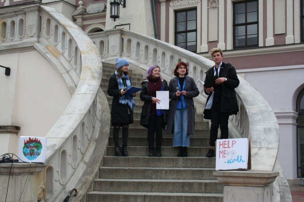 Zamość: Strajkowali dla klimatu [FOTO, VIDEO]