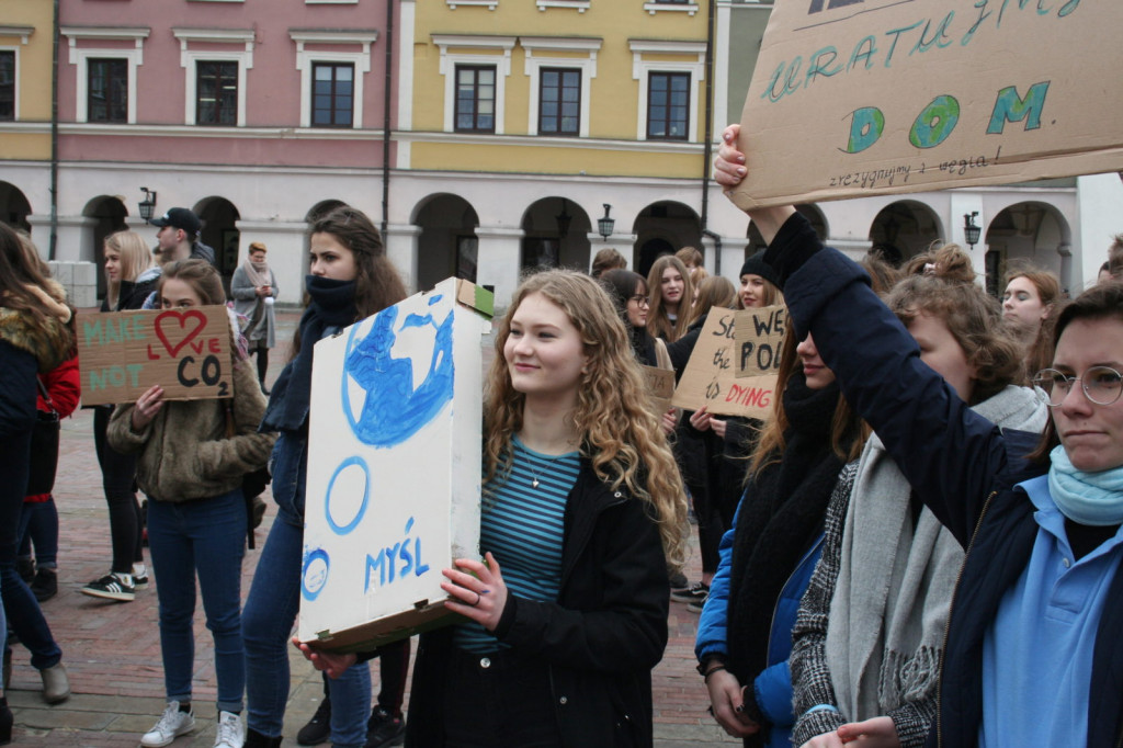 Zamość: Strajkowali dla klimatu [FOTO, VIDEO]