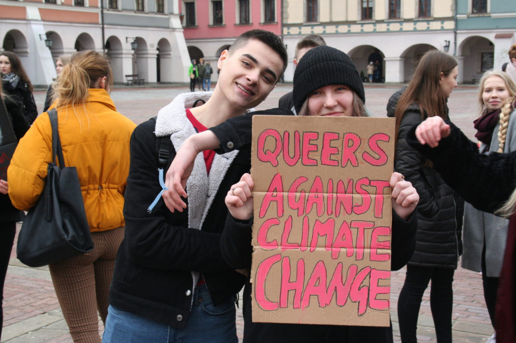 Zamość: Strajkowali dla klimatu [FOTO, VIDEO]