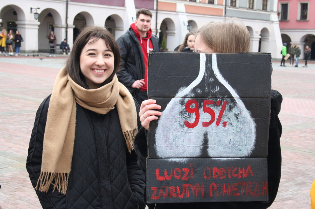 Zamość: Strajkowali dla klimatu [FOTO, VIDEO]