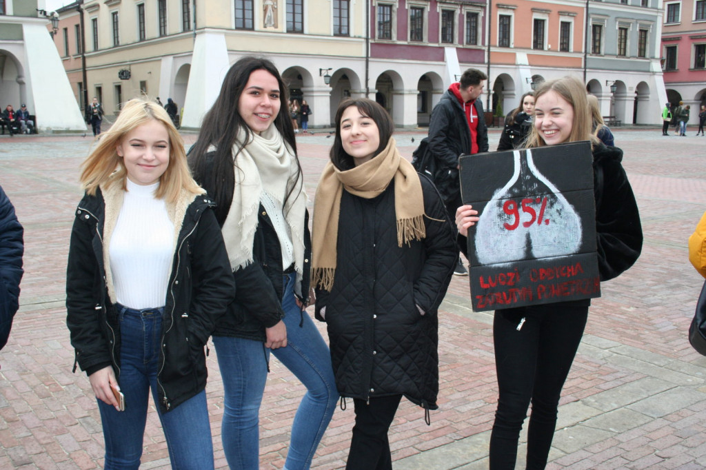 Zamość: Strajkowali dla klimatu [FOTO, VIDEO]